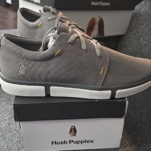 Hush Puppies Men's Charcoal Sneakers